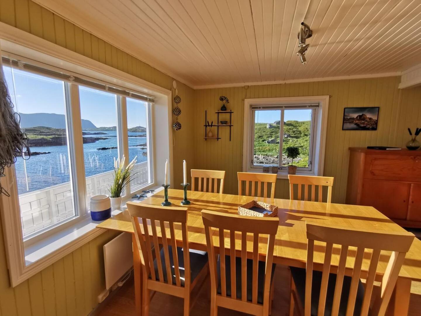 Panoramic Seaview House By The Sea Villa Hovdan Bagian luar foto