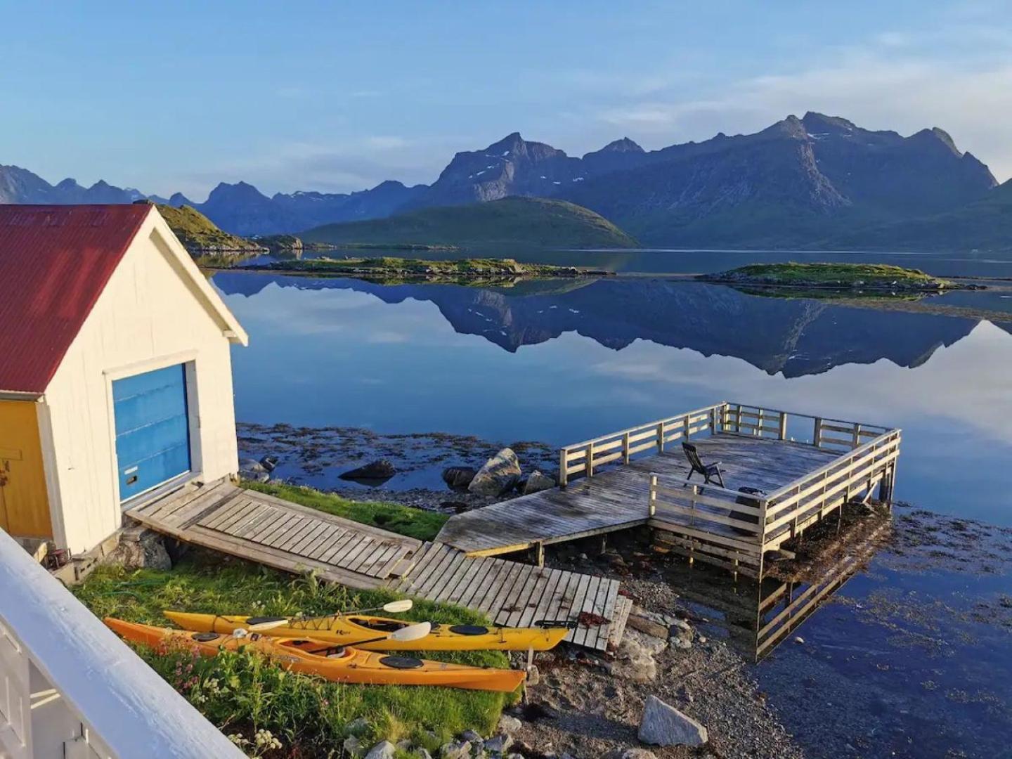 Panoramic Seaview House By The Sea Villa Hovdan Bagian luar foto