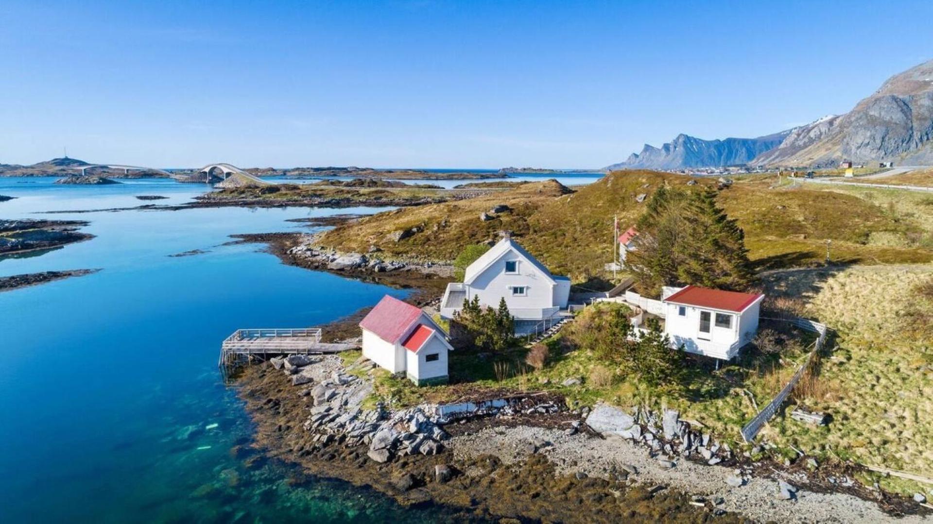 Panoramic Seaview House By The Sea Villa Hovdan Bagian luar foto