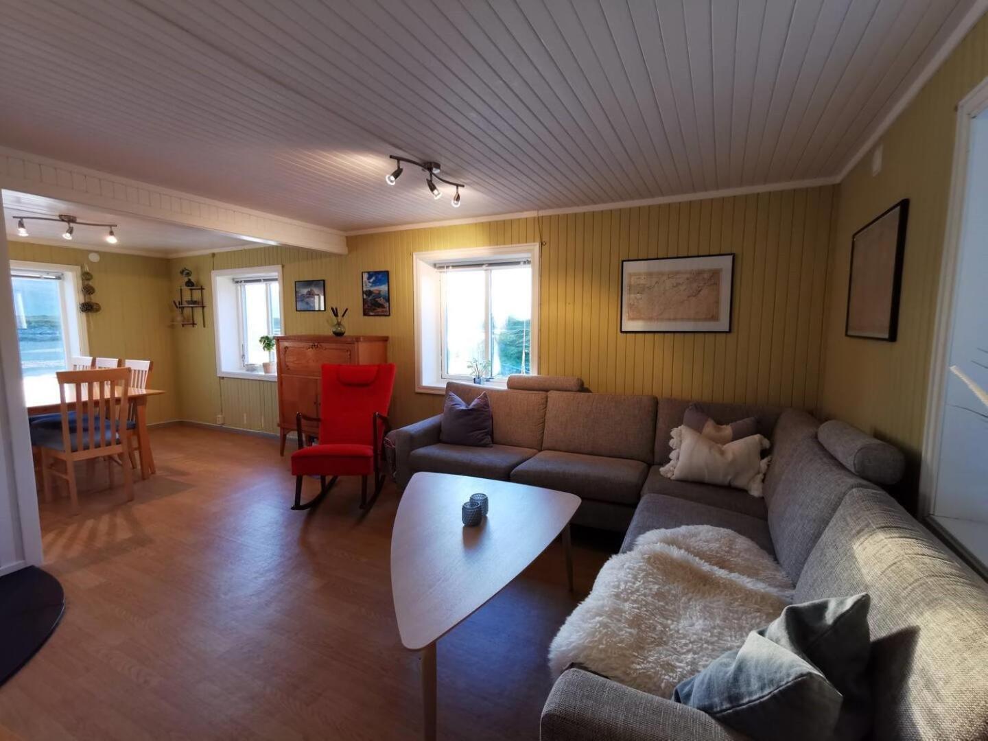 Panoramic Seaview House By The Sea Villa Hovdan Bagian luar foto