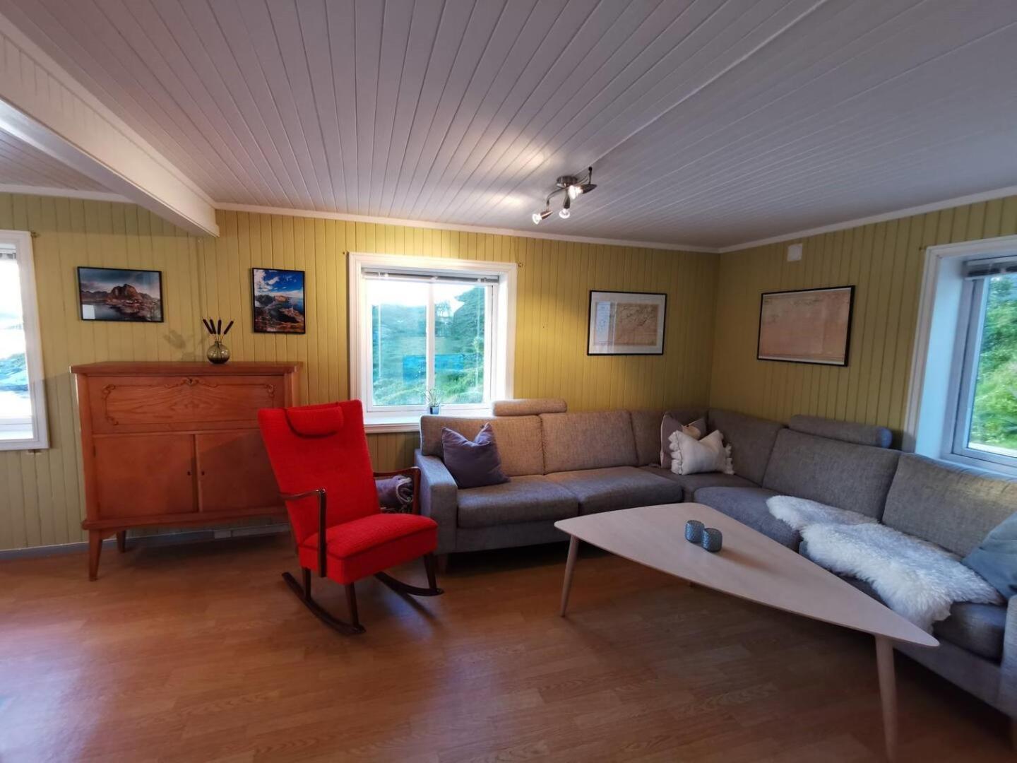 Panoramic Seaview House By The Sea Villa Hovdan Bagian luar foto